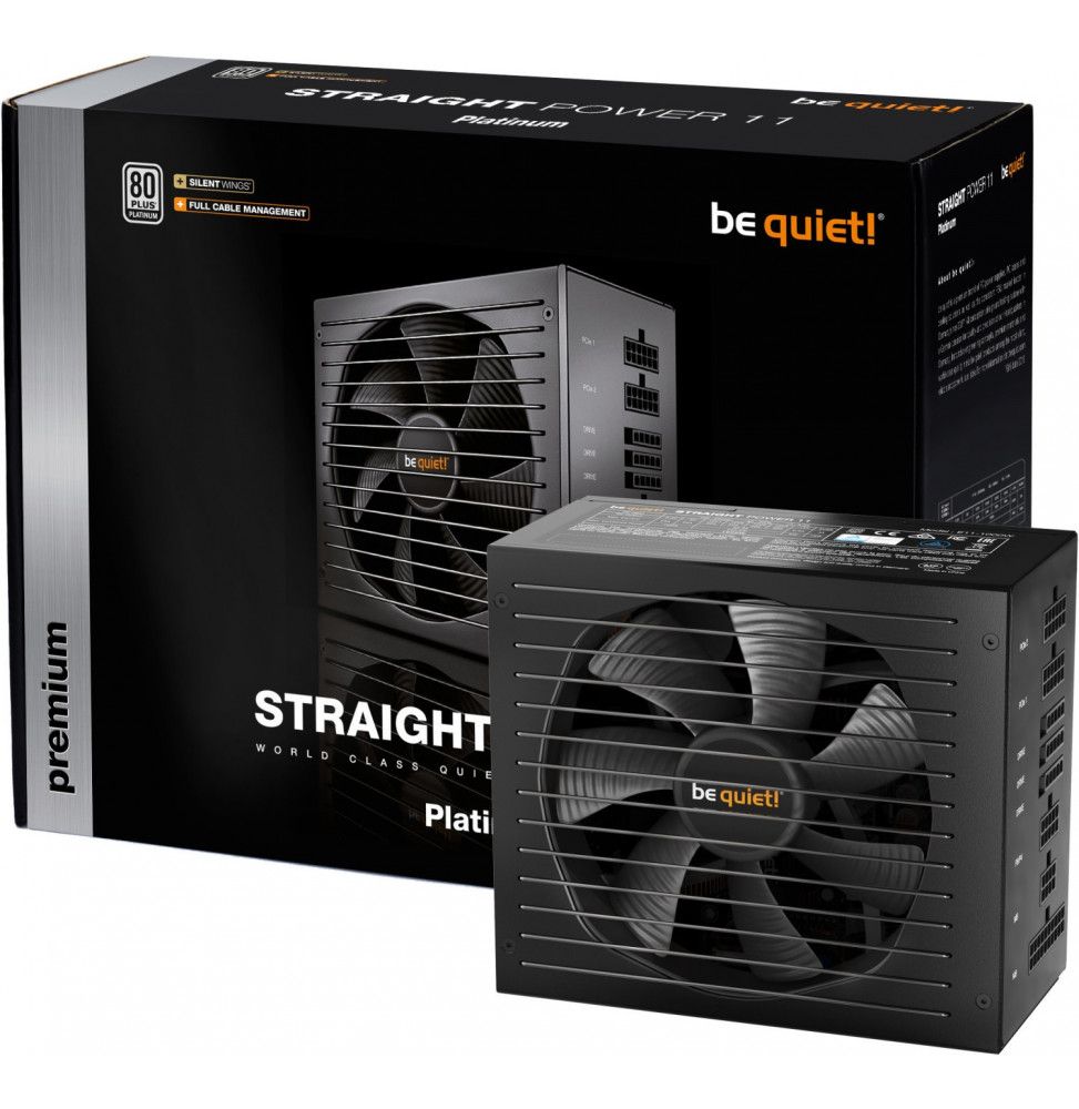 Power SupplyBe Quiet Straight Power 11 650W - Platinum