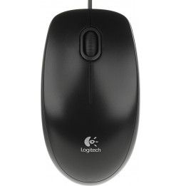 Mouse Logitech B100 Optical USB Mouse black (910-003357)
