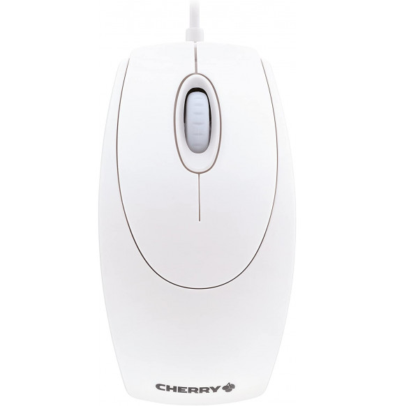 Mouse Cherry Optical WheelMouse weiß-grau (M-5400-0)