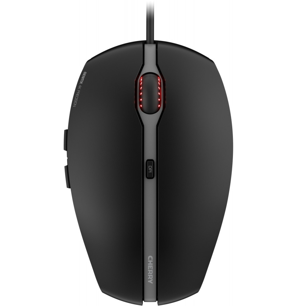 Mouse Cherry Gentix 4K wired black (JM-0340-2)