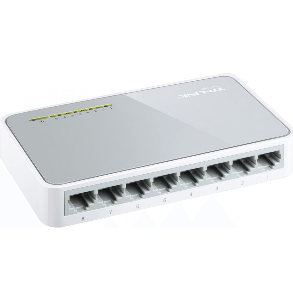 TP-Link Switcher mini Desktop 8-port 10/100M TL-SF1008D