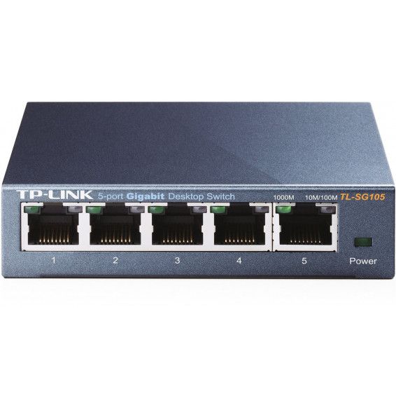 TP-Link Switcher Desktop 5-port 10/100M/1000M TL-SG105