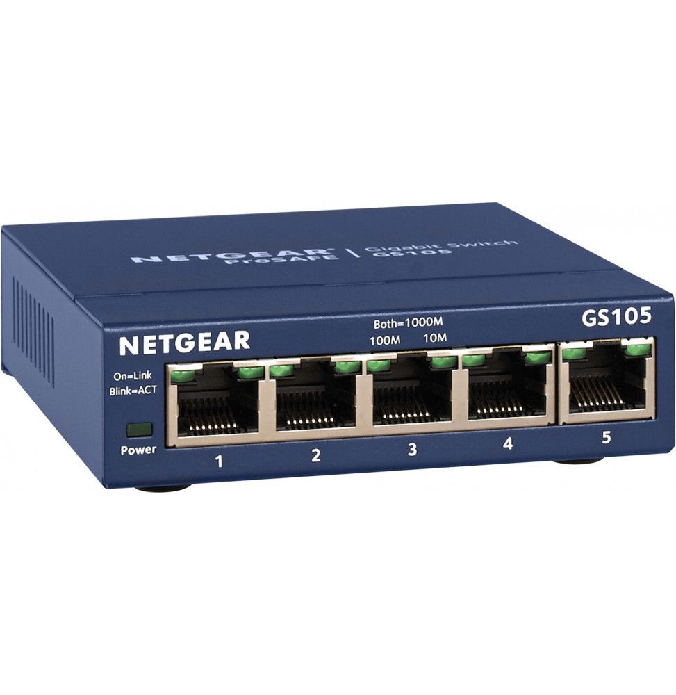 NETGEAR Switch Pro Safe 5-port 10/100/1000 GS105GE