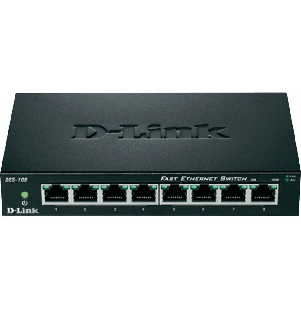 D-Link Switch 8-port 10/100 DES-108/E