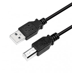 Kabel LogiLink USB 2.0 Kabel A-Stecker-B-Stecker schwarz 2m