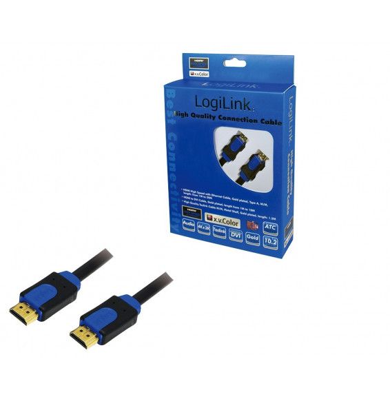 Kabel Logilink HDMI mit Ethernet - 1m