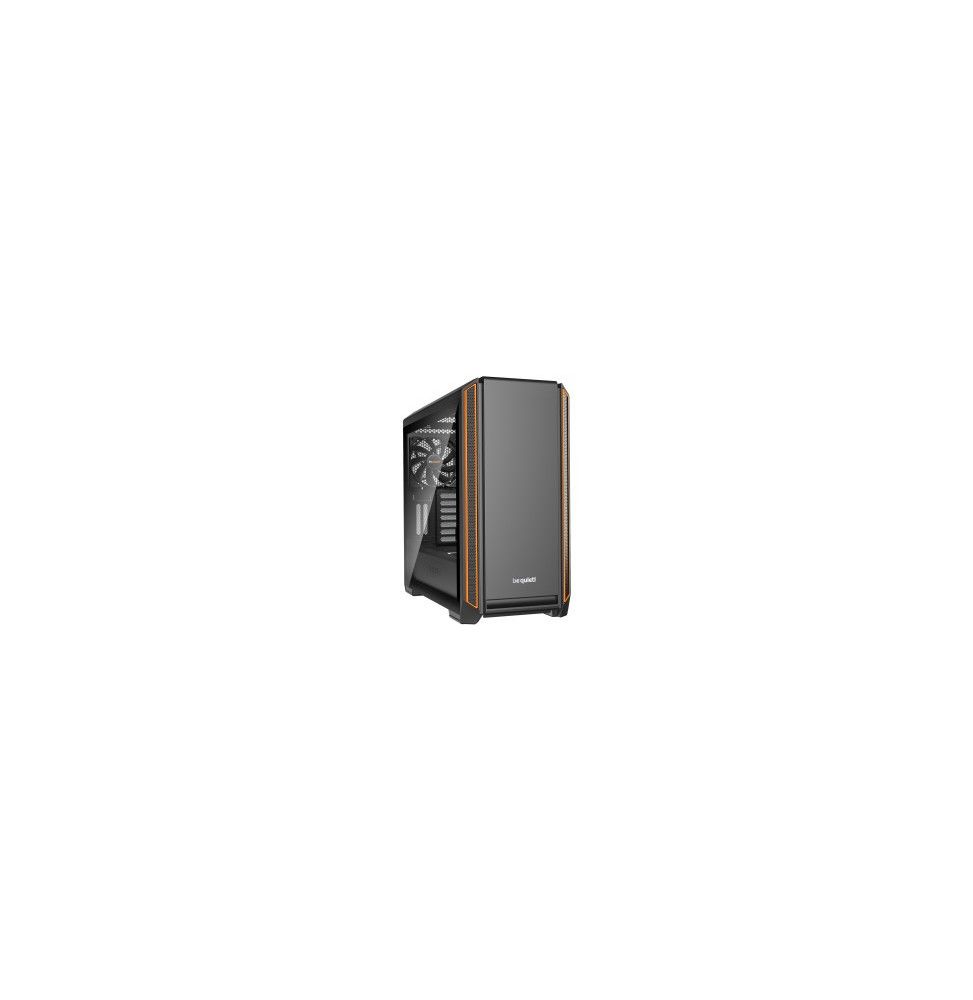 PC- Case BeQuiet Silent Base 601 mit Fenster - orange