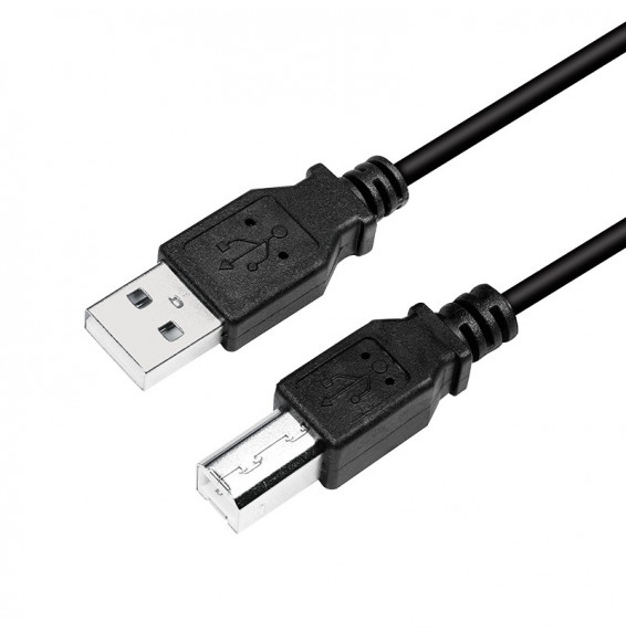 Kabel LogiLink USB 2.0 Kabel A-Stecker-B-Stecker schwarz 5m