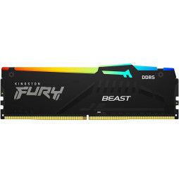 DDR5 16GB PC 5200 Kingston FURY Beast RGB KF552C40BBA-16