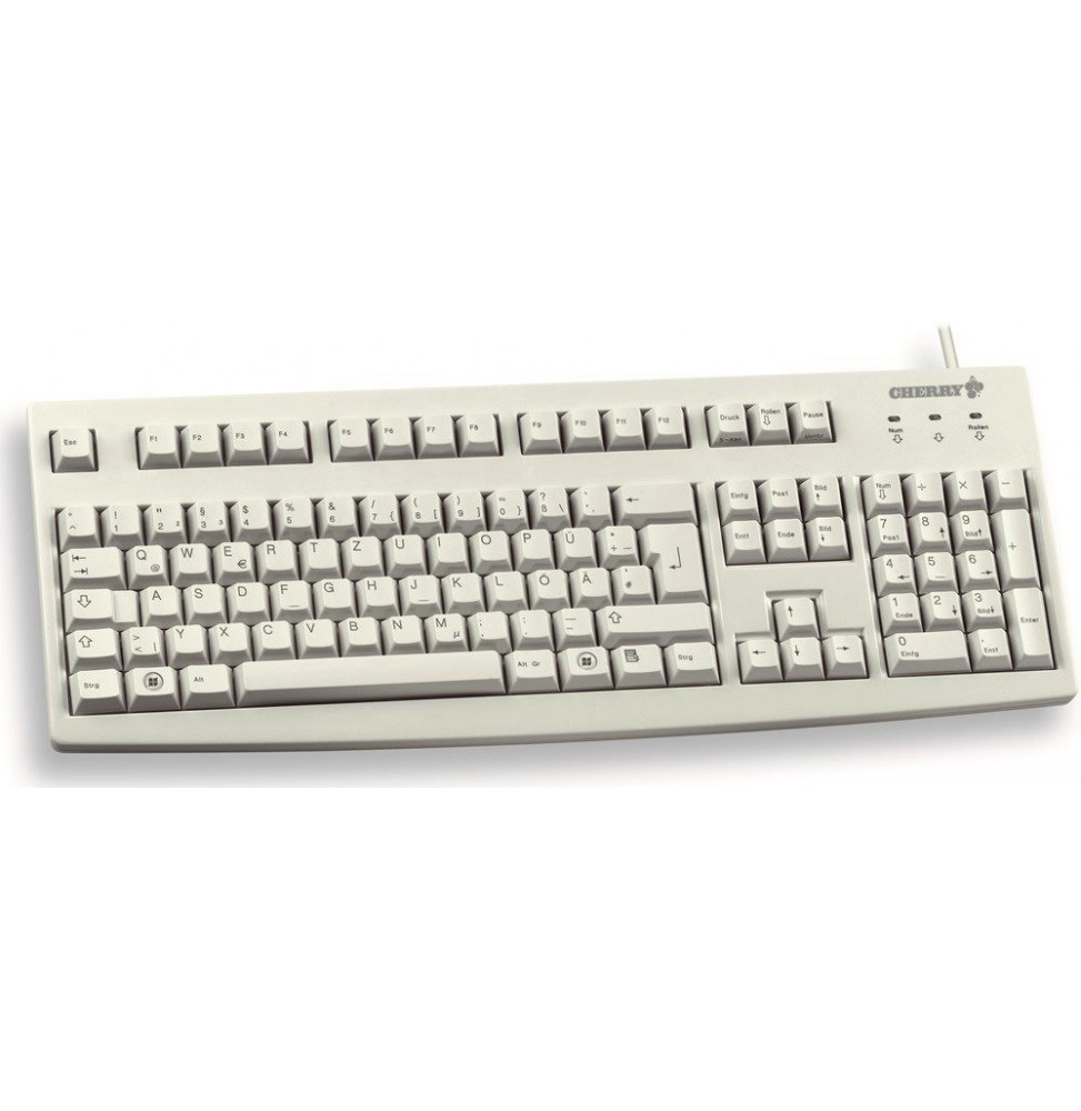 Keyboard Cherry Classic Line G83-6105 wired black (DE) (G83-6105LUNDE-2)