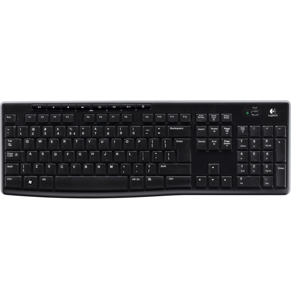 Keyboard Logitech K270 Wireless black (DE) (920-003052)