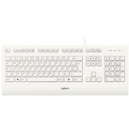 Keyboard Logitech K280e wired white (DE) (920-008319)