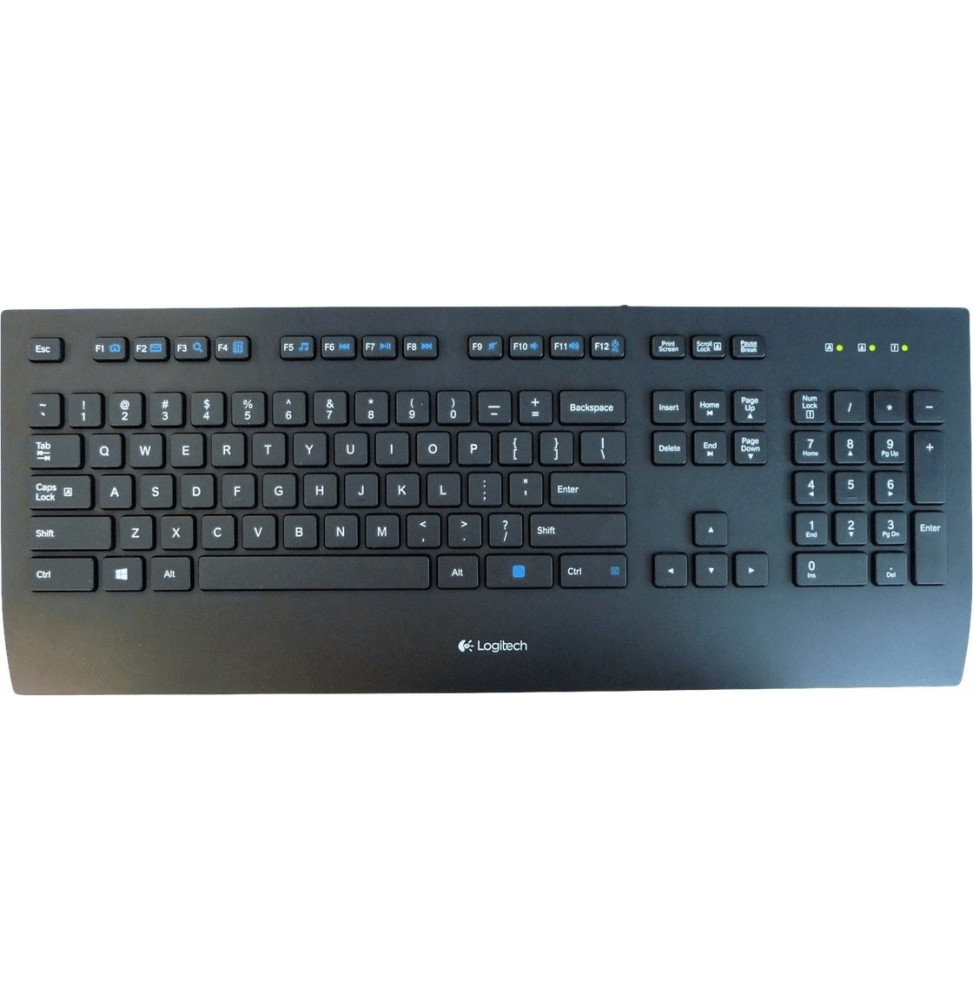 Keyboard Logitech K280e Wireless black (DE) (920-008669)