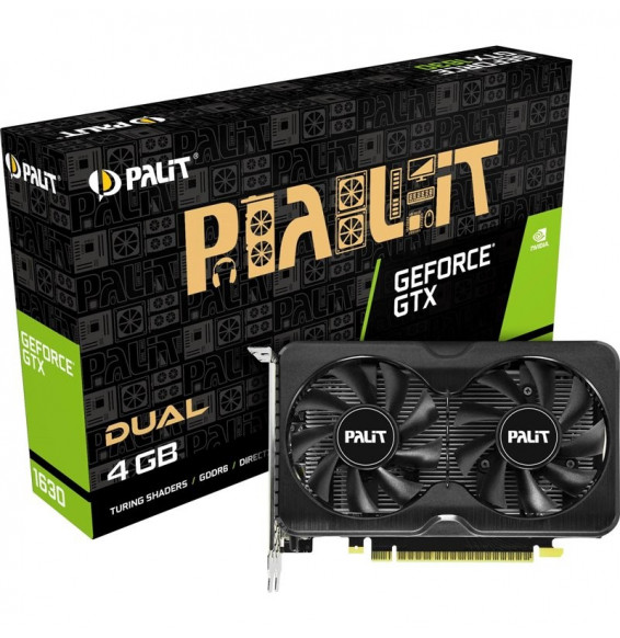 VGA Palit GeForce® GTX 1630 4GB D6 Dual
