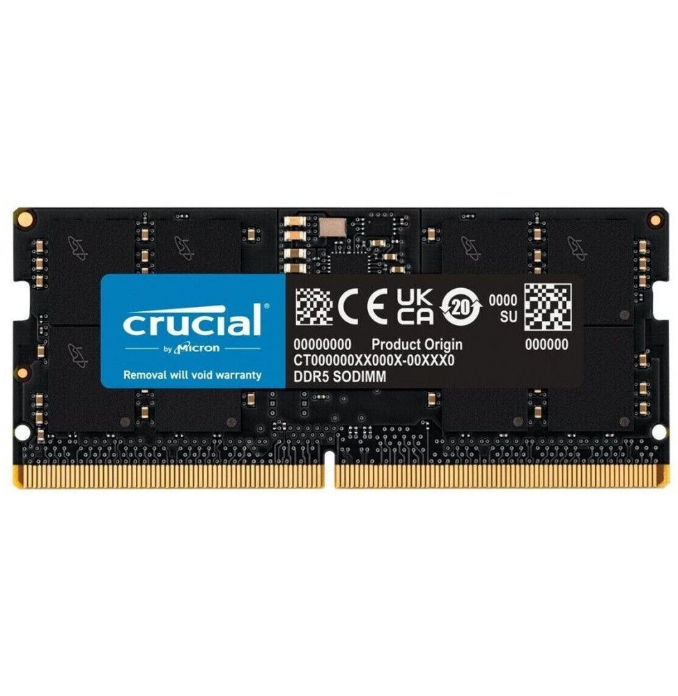 S/O 16GB DDR5 PC 4800 Crucial CT16G48C40S5