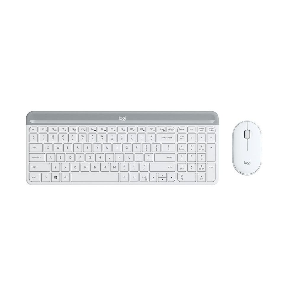Keyboard & Mouse Logitech Wireless Combo MK470 weiß (920-009189)