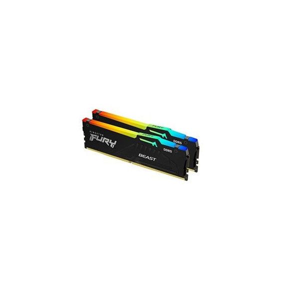DDR5 32GB KIT 2x16GB PC 5600 Kingston FURY Beast RGB EX KF556C36BBEAK2-32