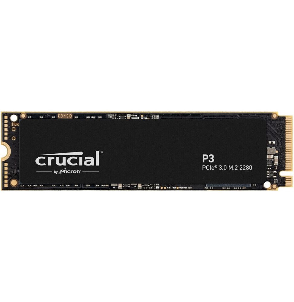 SSD Crucial 2TB P3 CT2000P3SSD8 PCIe M.2 NVME PCIe 3.0 x4