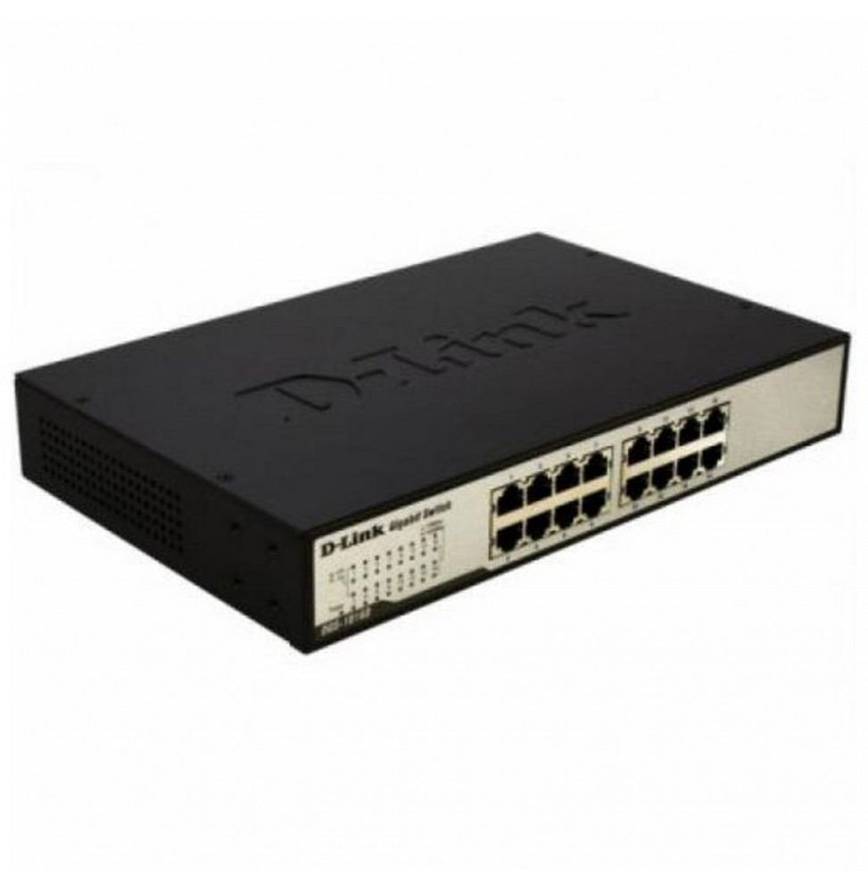 D-Link Switch Desktop 16-port 10/100/1000 DGS-1016D/E