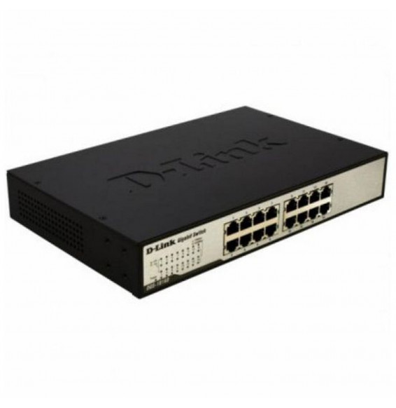 D-Link Switch Desktop 16-port 10/100/1000 DGS-1016D/E