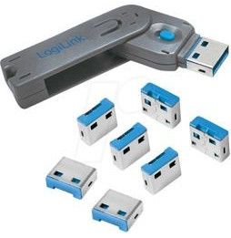 Zubehör LogiLink USB-Portblocker