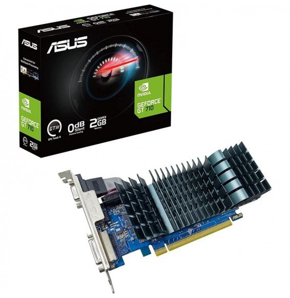 VGA Asus GeForce® GT 710 2GB SL 2GD3 BRK EVO
